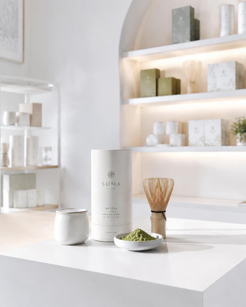 Minimal premium e-commerce product showroom
